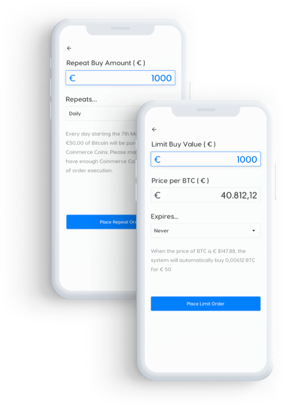 Limit Orders & Repeating Orders