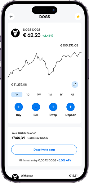 Earn and trade